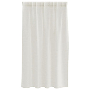 Creme Voile-Vorhänge 140x140cm, 2er-Set