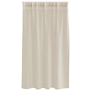 Voile-Vorhang Sand 140x140cm, 2er-Set
