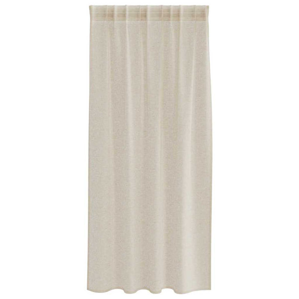 Voile Vorhang Sand 175x140cm 2er-Set