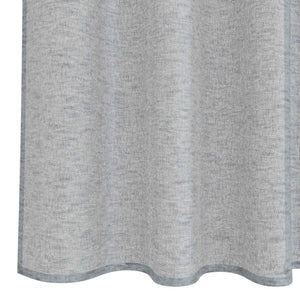 Dunkelgraue Voile-Vorhänge, 175x140cm, 2er-Set