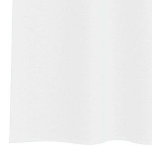 Weiße Voile-Vorhänge, 175 x 140 cm, 2er-Set