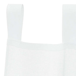 Weiße Voile-Vorhänge, 2er-Set, 225x140cm