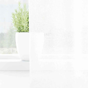 Weiße Voile-Gardinen 2er-Set 245x140cm