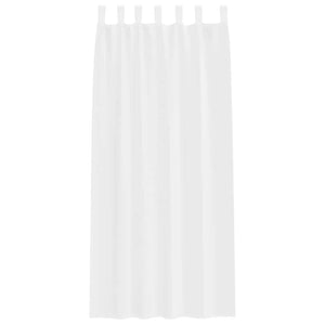 Weiße Voile-Gardinen 2er-Set 260x140cm