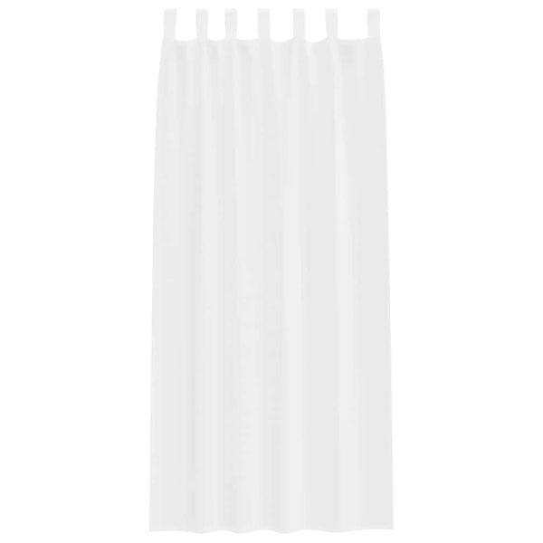 Weiße Voile-Gardinen 2er-Set 260x140cm