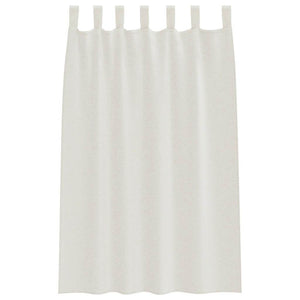 Creme Voile-Vorhänge 175x140cm, 2er-Set