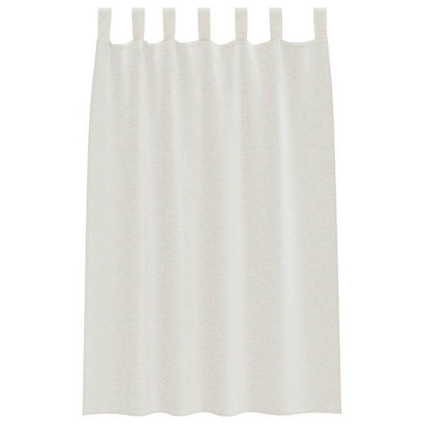 Creme Voile-Vorhänge 175x140cm, 2er-Set