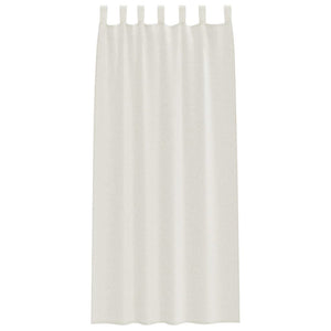 Creme Voile Gardinen 2er-Set 245x140cm