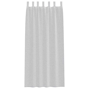 Hellgraue Voile-Vorhänge, 2er-Set, 245x140 cm