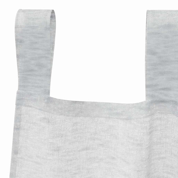 Hellgraue Voile-Vorhänge, 2er-Set, 260x140 cm