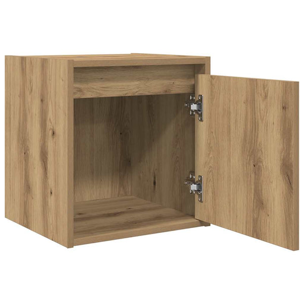 Wand-Nachttisch Artisan Eiche 38x34x40 cm