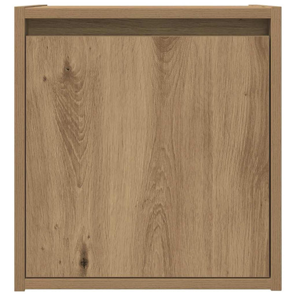 Wand-Nachttische 2er Set Artisan-Eiche