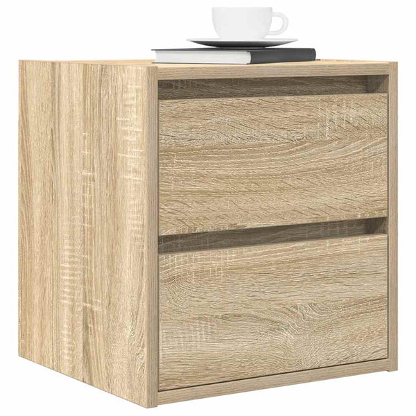 Wand-Nachttisch Sonoma Eiche 38x34x40 cm