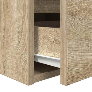 Wand-Nachttisch Sonoma Eiche 38x34x40 cm