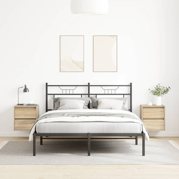 Wand Nachttische 2er Set Sonoma Eiche