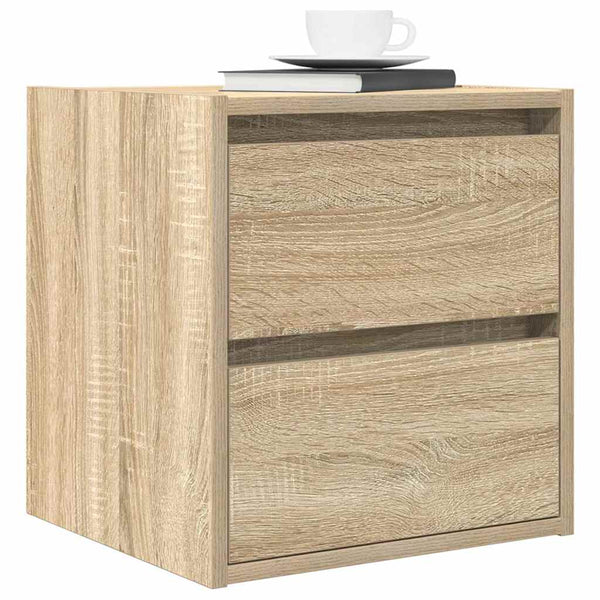 Wand Nachttische 2er Set Sonoma Eiche