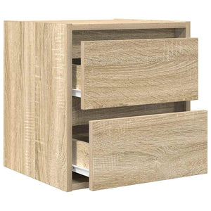 Wand Nachttische 2er Set Sonoma Eiche