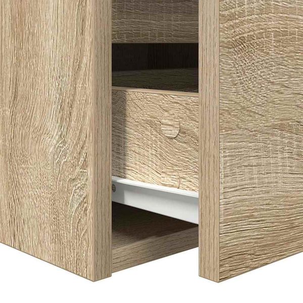 Wand Nachttische 2er Set Sonoma Eiche