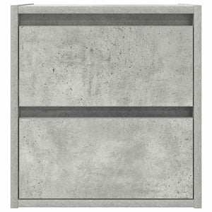 Wand-Nachttisch Betongrau 38x34x40 cm