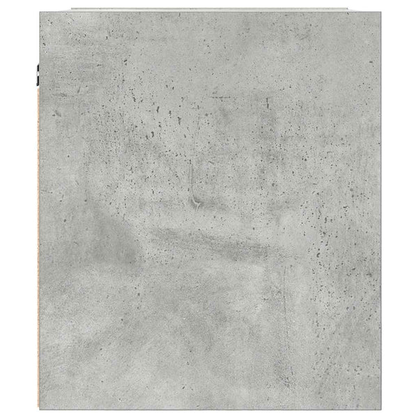 Wand-Nachttische, 2er Set, Betongrau