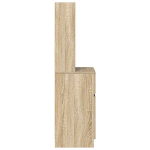 Nachttisch Sonoma Eiche 39x35x125 cm