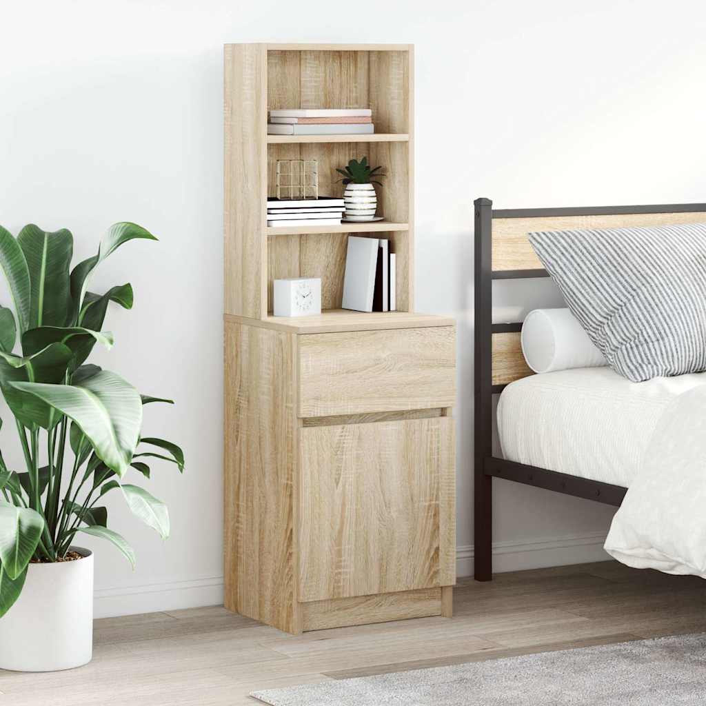Nachttisch Sonoma Eiche 39x35x125 cm