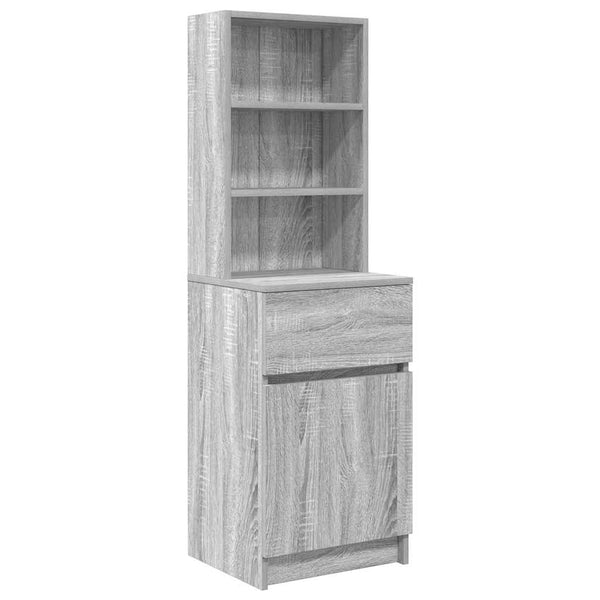 Nachttisch Grau Sonoma 39x35x125 cm