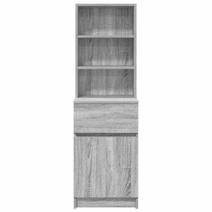 Nachttisch Grau Sonoma 39x35x125 cm