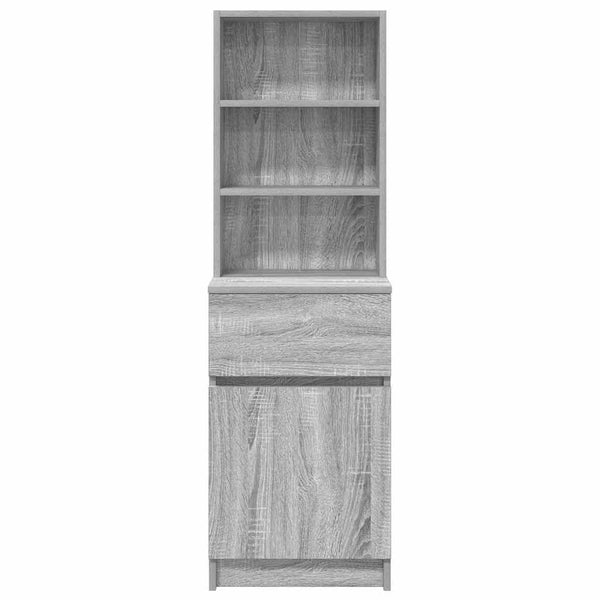 Nachttisch Grau Sonoma 39x35x125 cm