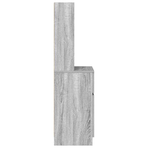 Nachttisch Grau Sonoma 39x35x125 cm