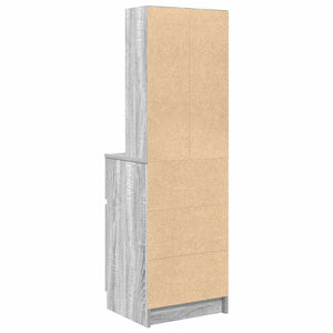 Nachttisch Grau Sonoma 39x35x125 cm