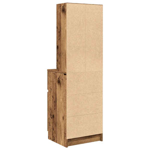 Nachttisch Altholz-Optik 39x35x125 cm