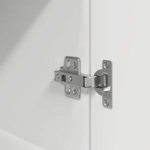 Nachttische 2er Set Weiß 39x35x65cm
