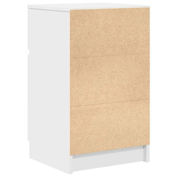 Nachttische 2er Set Weiß 39x35x65cm