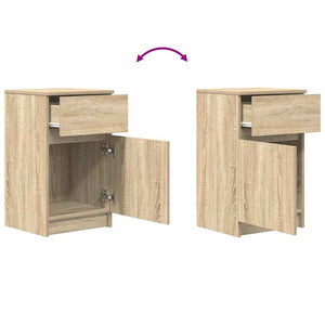 Nachttisch Sonoma Eiche 39x35x65 cm