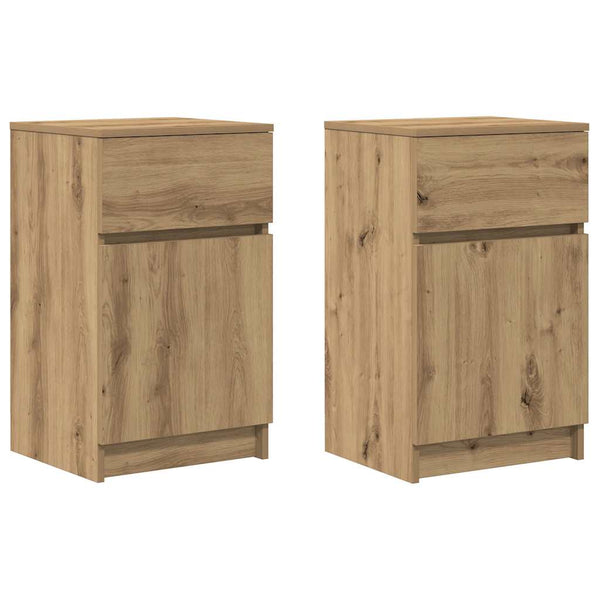Nachttische 2er Set Artisan Eiche