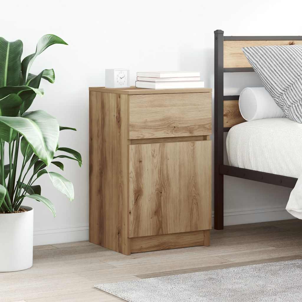 Nachttische 2er Set Artisan Eiche