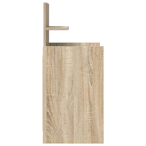 Nachttische Sonoma-Eiche mit 2 Schubladen, 2er-Set