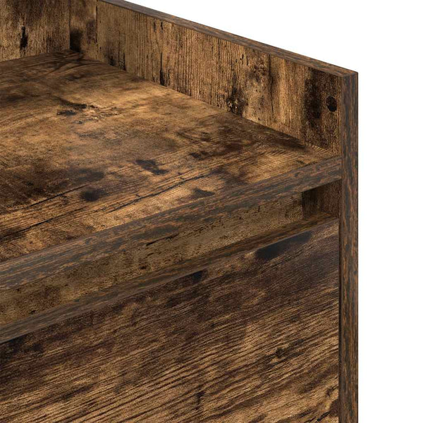 Nachttisch Räuchereiche mit 2 Schubladen