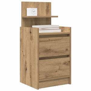 Nachttisch Artisan Eiche mit 2 Schubladen