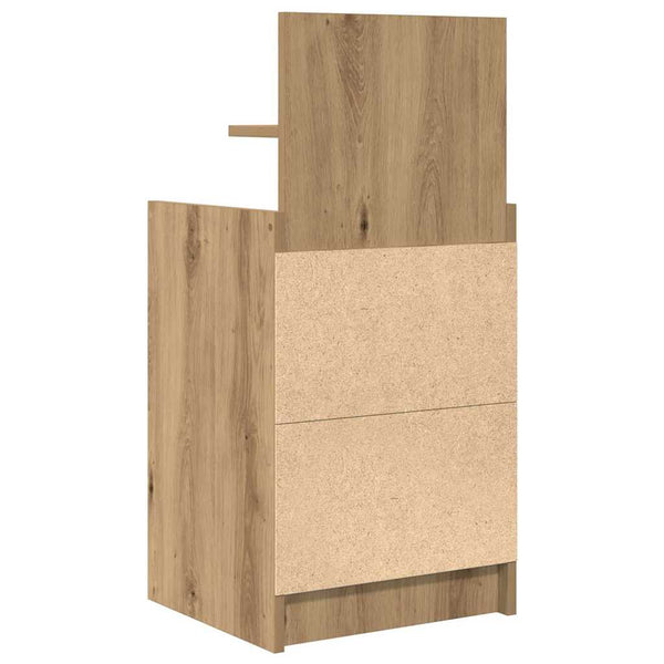 Nachttisch Artisan Eiche mit 2 Schubladen