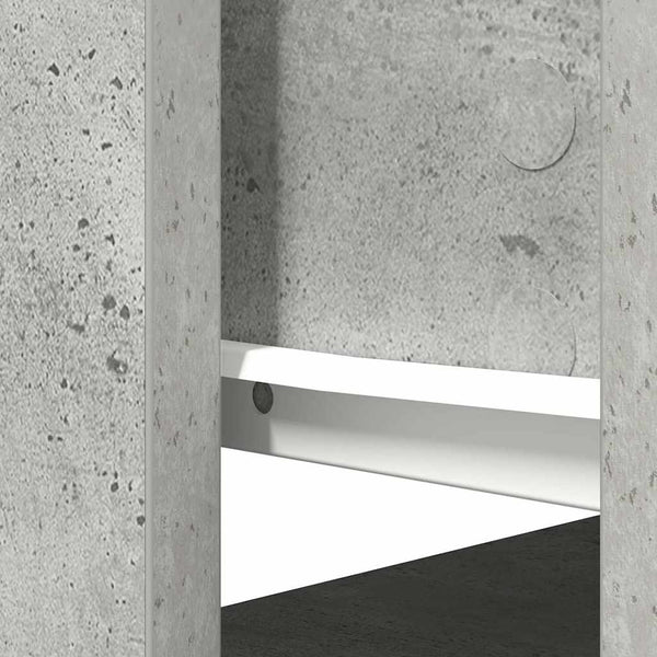 Konsolentisch Betongrau mit Schubladen