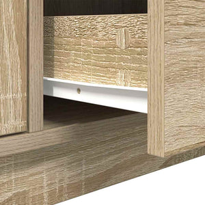 TV-Schrank Sonoma Eiche mit LED