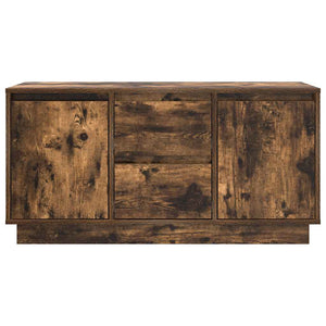 TV-Schrank mit LED Räuchereiche 100 cm