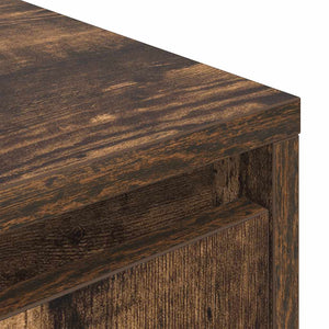 TV-Schrank mit LED Räuchereiche 100 cm