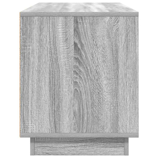 TV-Schrank mit LED Grau Sonoma 100 cm