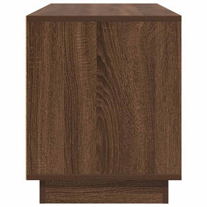 TV-Schrank Braun Eichenoptik mit LED 100 cm