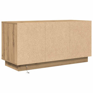 TV-Schrank Artisan Eiche mit LED 100 cm