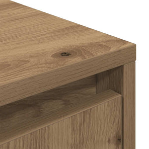 TV-Schrank Artisan Eiche mit LED 100 cm