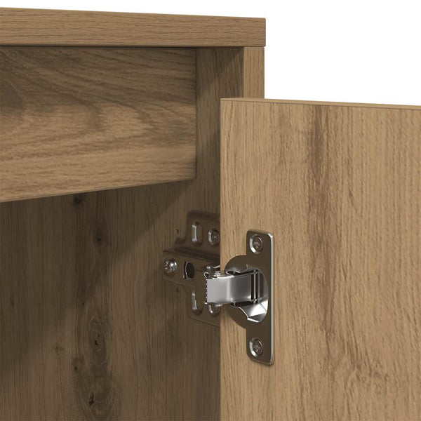 TV-Schrank Artisan Eiche mit LED 100 cm